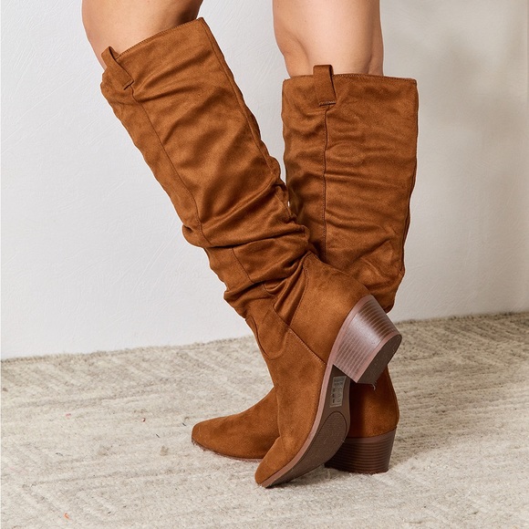 NEW**-East Lion Corp Block Heel Knee High Boots OFFERS WELCOME - Picture 4 of 4